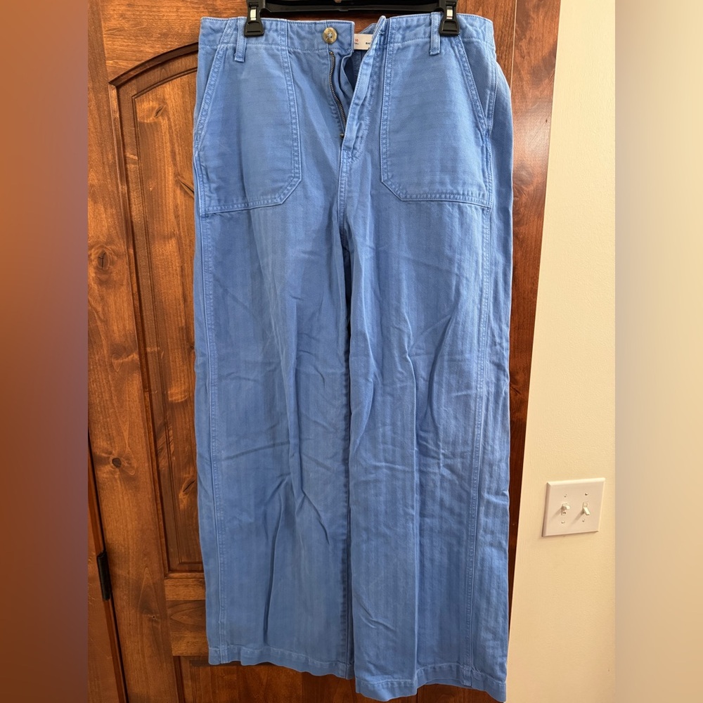Old Navy Light Blue Baggy Wide-Leg Jeans
